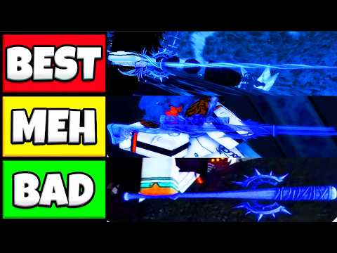 Weapon Tier List complete walkthrough